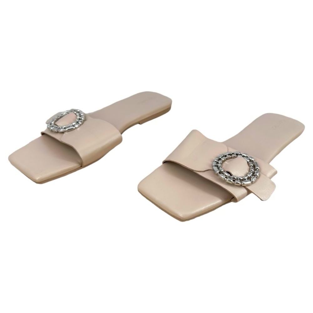 Open Edit | 10 Lely Flat Nude Sandals Nordstrom